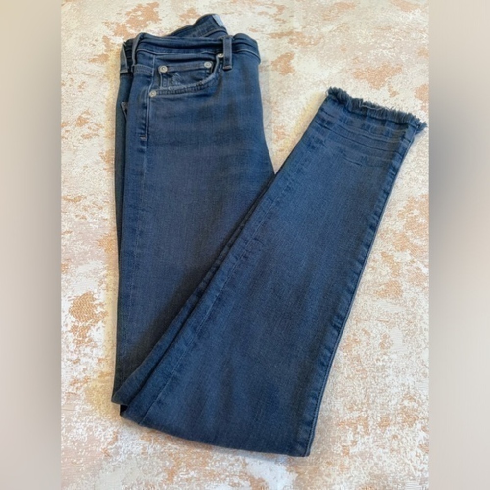 AGOLDE Blue High Rise Skinny Jeans Women's Size 23
